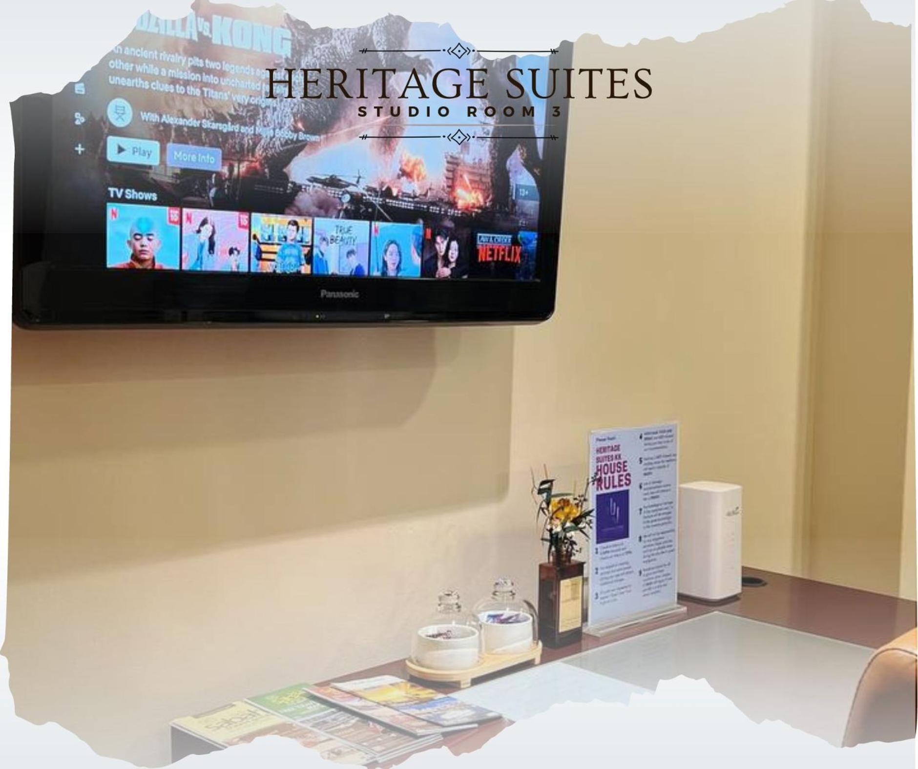 New Homestay !! Heritage Suites Near Imago Mall City Central , Free Highspeed Wifi & Netflix , Kota Kinabalu Zewnętrze zdjęcie