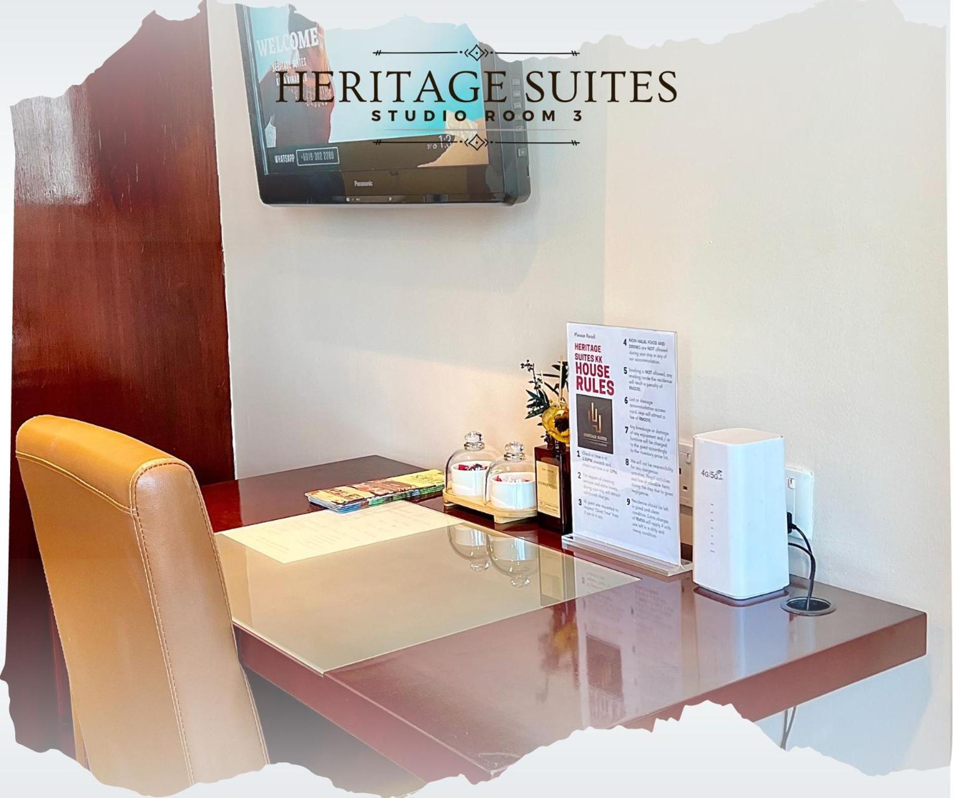 New Homestay !! Heritage Suites Near Imago Mall City Central , Free Highspeed Wifi & Netflix , Kota Kinabalu Zewnętrze zdjęcie